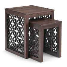 Polly Nesting 2 Pc Table Nesting Tables Simpli Home Table