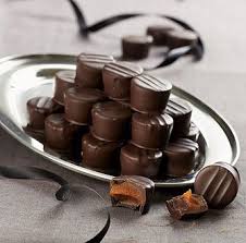Quels Delices Que Ces Chocolats Fourres Au Caramel Au Beurre Et A La Fleur De Sel Chocolat Caramel Tablette De Chocolat