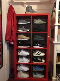 Collection New Sneaker Shelf New Me Closet Shoe Storage Sneaker Storage Shoe Storage Ikea Hack