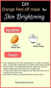 Diy Orange Peel Off Mask For Skin Brightening Charcoalmaskdiy Avocadofacemask Skin Brightening Peel Off Mask Skin Bleaching