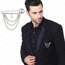 men's brooch for suits