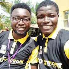 Happy birthday Evangelist Seun Ajah @seunadejumobi . We celebrate you. More  grace of God in your life. That picture you're seeing was the wedding of  bro John @johnoguntuase . That's what happens