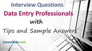 Data Entry Interview Questions And Answers For Freshers And Experienced Candidates Youtube