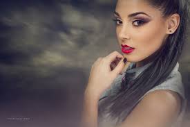 Brunette, Face, Girl, Lipstick, Long Hair, Model, Mood, Woman 4k, HD  Wallpaper