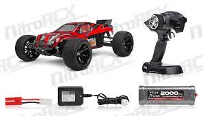 Iron Track Katana 1 10 Scale 4wd Electric Truggy Ready To Run Red Rc Remote Control Radio Car
