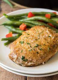 Garlic Parmesan Pork Chop Recipe Recipe Parmesan Pork Chops Boneless Pork Chop Recipes Parmesan Pork