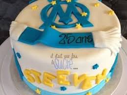 Gateau Olympique De Marseille Version 3 Decoration Gateau Anniversaire Decoration Gateau Anniversaire Fille Gateau Anniversaire