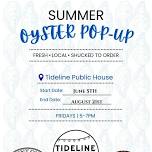 Summer Oyster Pop-Up