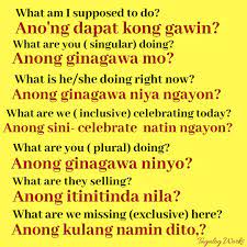 What Are You Doing In Tagalog Tagalog Words Filipino Words Tagalog Quotes