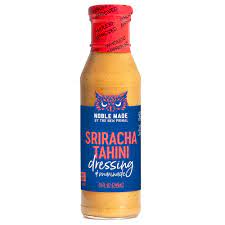 Amazon Com Noble Made By The New Primal Sriracha Tahini Dressing And Marinade Whole30 Approved Paleo Keto Gluten Free Zero Sugar Low Calorie Dairy And Soy Free Glass Bottle 10 Oz