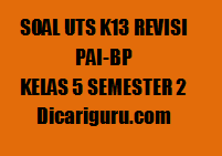 Kumpulan Soal Uts Pai Kelas 5 Semester 2 2020 2021 Dicariguru Com