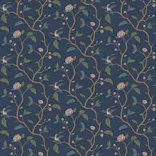 Wallpaper Ideas Scandi Style Decor Blue Wallpapers Wallpaper Direct Scandi Style