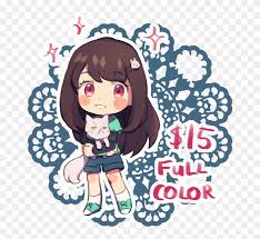 Buy original art worry free with our 7 day money back guarantee. I Will Draw You An Adorable Cute And Expressive Anime Cute Chibi Art Style Hd Png Download 680x756 6550439 Pngfind