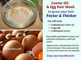 The fats, vitamins, and minerals in these oils help restore hair thickness, shine, and softness. Castor Oil Hair Mask To Grow Your Hair Faster And Thicker Hair Buddha