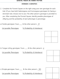 You can see different kinds of tasks there, such as comprehension questions, desription tasks and opinion questions. Genetic Traits In Harry Potter Domain 3 Genetics Pdf Free Download