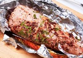 Roast pork for 2 hours or until tender, brushing occasionally with the reserved marinade. Pork Tenderloin With Indian Spices Pork Tenderloin Recipes Dukan Diet Recipes Dukan Recipes