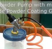 Gema Powder Pump to my Homemade Powder Coating Pump