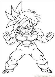 Sunny, cloudy, rainy, windy, snowy : Dragon Ball Z 17 Coloring Page For Kids Free Dragon Ball Z Printable Coloring Pages Online For Kids Coloringpages101 Com Coloring Pages For Kids