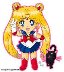 01 Sailor Moon And Luna Sailor Moon Art Sailor Moon Merchandise Sailor Moon Fan Art
