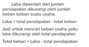 Seperti apa sih contoh soal akm yang bakal muncul? 1 Tulisah Arti Laba 2 Tulislah Rumus Menghitung Laba Arti Dari Simbol Rumus 3 Tulisah Contoh Dalam Brainly Co Id