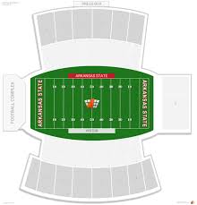 university of arkansas football stadium seating chart