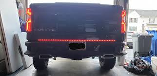 Opt7 60 Redline Flexible Led Tailgate Light Bar 2019 2020 Silverado Sierra Mods Gm Trucks Com