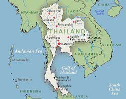 Map Of Thailand Hatyai World Maps