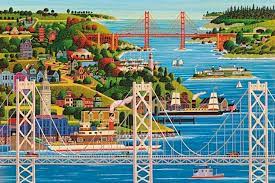 Check spelling or type a new query. Hometown Collection Bridges Of San Francisco 1000 Pieces Mega Puzzles Puzzle Warehouse