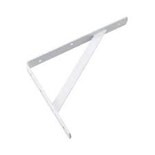 Onward 20 In White Heavy Duty Shelf Bracket 494w20b The Home Depot Heavy Duty Shelf Brackets Shelf Brackets Bracket