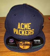 New Era 59fifty Acme Green Bay Packers Nfl Football Hat Cap Youth Fitted Kids Gb