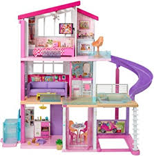 ¡construye una casa de juguete para las muñecas! Amazon Es Barbie Casa De Munecas Con Accesorios La Casa De Tus Suenos Con Elevador Nuevo Mattel Gnh53 Juguetes Y Juegos