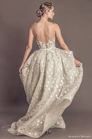 Francesca Miranda Fall 2016 Wedding Dresses New Year S Eve Wedding Style Tips From The Designer Wedding Inspirasi Polka Dot Wedding Dress Short Lace Wedding Dress 2016 Wedding Dresses