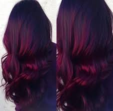 Red Velvet Balayage Dark Roots With Vibrant Burgundy Ends Done By Renee Spinale At The Dollhouse My Blog Burgundy Hair Hair Color Burgundy Hair Color Purple