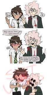 Komahina comic <3 | Danganronpa funny, Danganronpa, Nagito komaeda