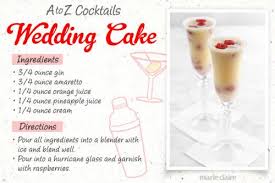 26 Easy To Make Drinks A Z Style Wedding Cake Drink Recipe How To Make Drinks Drinks Alcohol Recipes