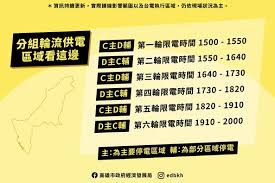 (台電, 停電分組, 房產雲, 電費, 電費帳單, 缺電, 停電, 限電, ) é‡Œé•·å…¬å'Š