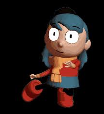 Hilda Hat Kid GIF