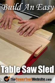 Table Saw Sled How To Build Your Own Free Tutorial With Pictures Table Saw Sled Learn Woodworking Table Saw