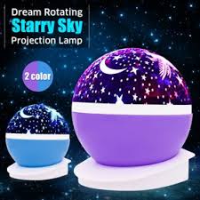 3 Colors Led Star Projector Lamp 360 Degree Romantic Rotating Night Cosmos Star Sky Moon Projector Kids Sleep Night Light For Children Christmas Gift Bedroom De Star Projector Lamp Decorating With