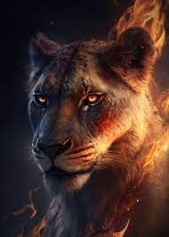 Fire_lioness