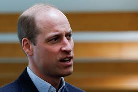 Prince William arrives at the Kia Oval Cricket Ground