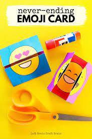 Watch this tutorial on how to use crello to create business cards. How To Make A Never Ending Emoji Card Left Brain Craft Brain