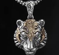 High Quality Fashion Creative Tiger Head Domineering Pendant Mature Man  Personality Beast Zodiac Necklace Birthday Gift - AliExpress