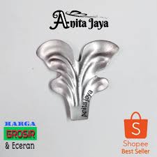 Harga ornamen pagar besi tempa aksesoris mahkota singa ukuran 45x50cm. Ornamen Tralis Kupu Lancip Besi Plat Ornamen Pagar Besi Tempa Shopee Indonesia