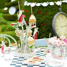 Transform your home into a mad hatters tea party with talking tables alice in wonderland party supplies, décor and tableware. Alice In Wonderland Afternoon Tea Table Decorations Pack