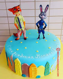 50 Zootopia Cake Design Cake Idea October 2019 Zootopia Cake Cool Cake Designs Cake Design