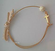 Greek Martyrika Baptism Martirika Witness Pins Bracelet Etsy Natural Beads Christening Bracelets