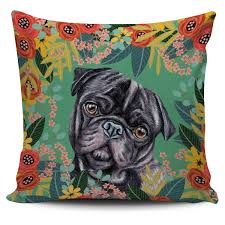 Maybe you would like to learn more about one of these? Joyful Black Pug Pillow Cover Groove Bags