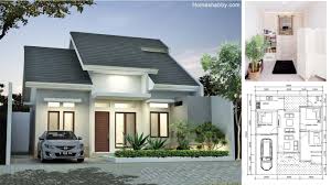 Desain rumah 3 kamar tidur sederhana desain rumah 3 kamar sederhana. Desain Dan Denah Rumah Konsep Sederhana Dengan Ukuran 9 X 10 M Cocok Untuk Keluarga Harmonis Bisa Diterapkan Di Kota Maupun Di Desa Homeshabby Com Design Home Plans Home Decorating And Interior Design