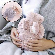 Plush Bunny Hot Water Bottle Bag Various Designs Hot Water Bottle Hot Water Bottle Cover Water Bottle Bag